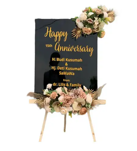 Papan Bunga Akrilik Toyareka